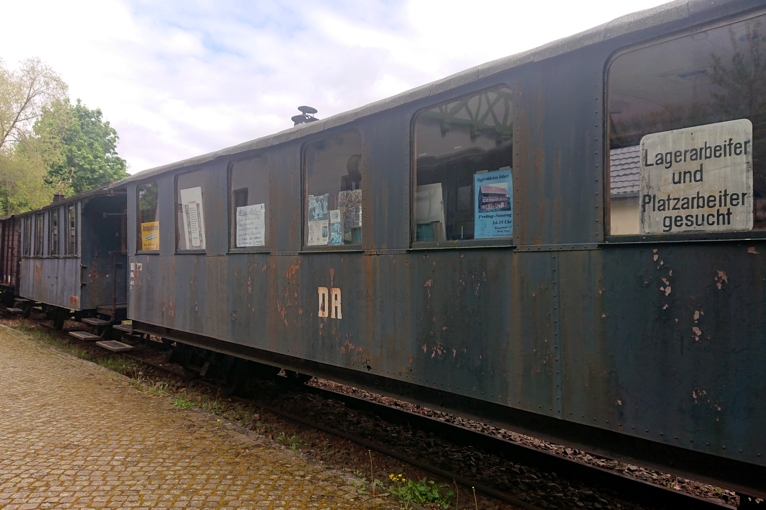 Burg im Spreewald - stillgelegter Spreewaldbahnhof